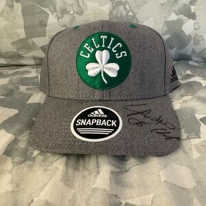 Leon Powe signed Celtics Hat